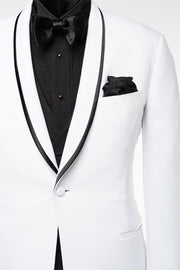 Waverly White Jacket Tuxedo Rental